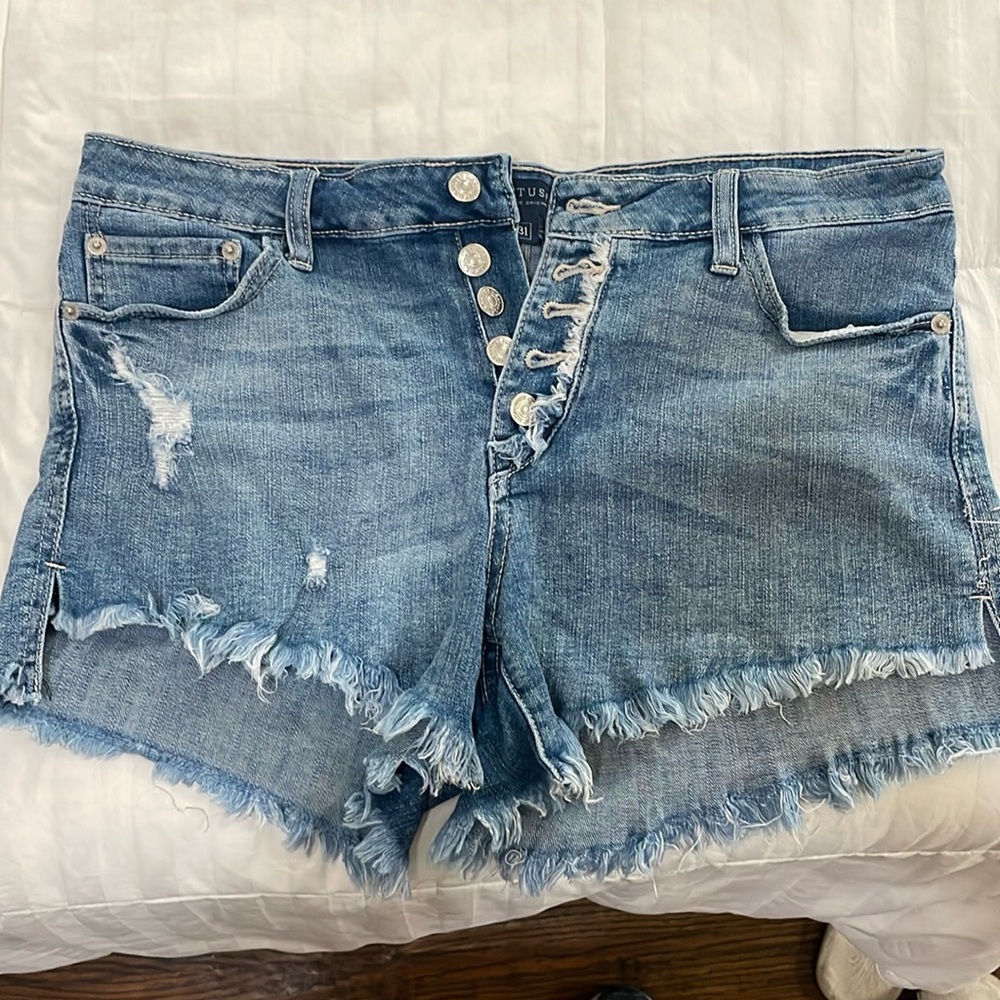 Just USA cutoff shorts. Size 31. Like new.